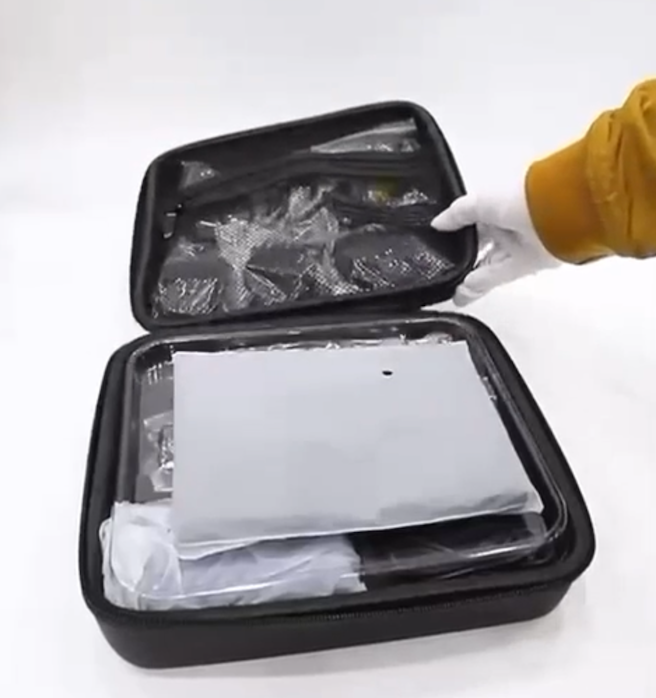 shaving bag 3 machine