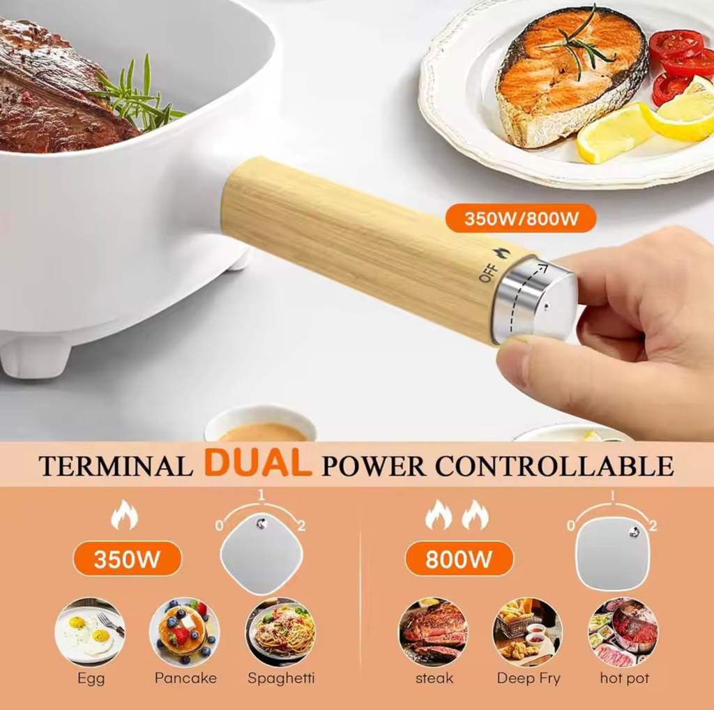 Portable electric cooker